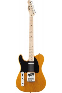 Squier Affinity Series Telecaster Left-Handed with Maple Neck - Butterscotch Blonde